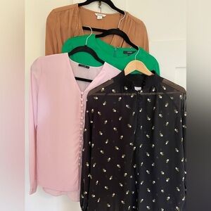 Bundle of 6 Dressy Blouses